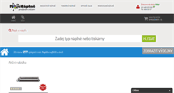 Desktop Screenshot of mojenaplne.cz